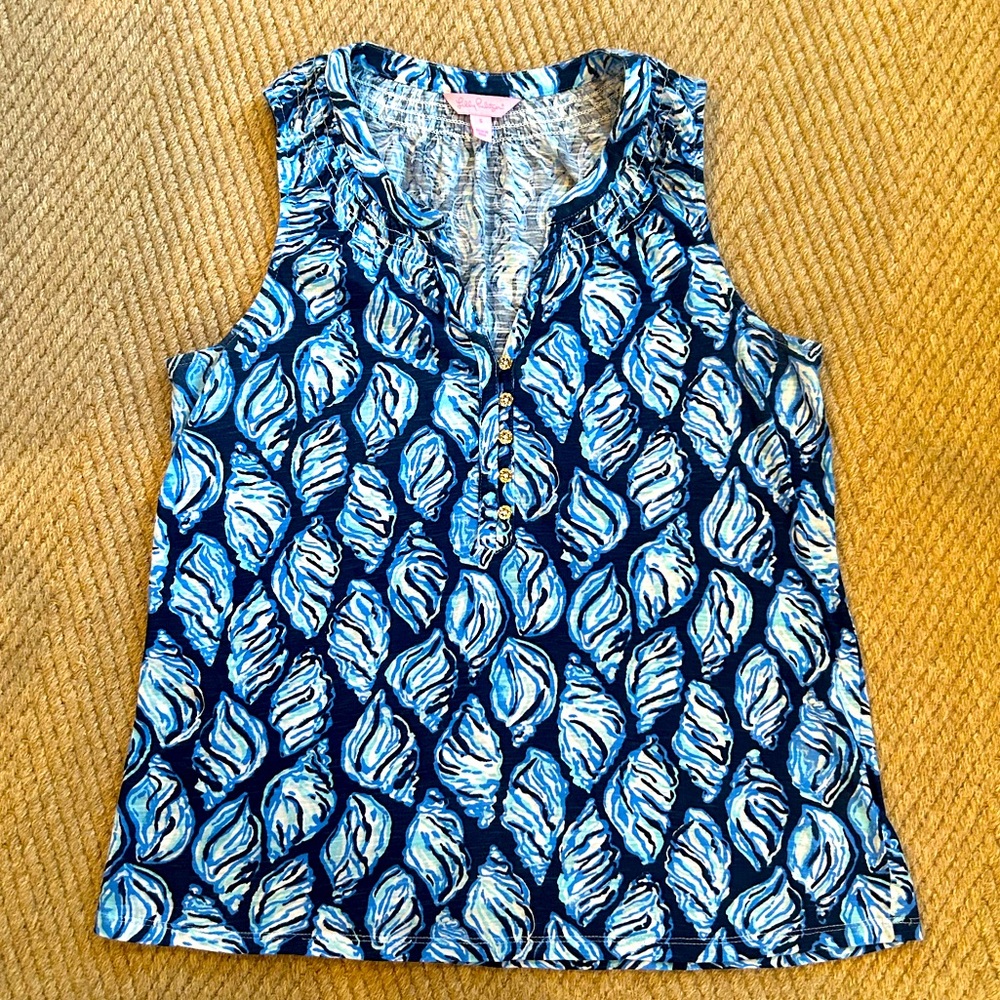 EUC Lilly Pulitzer Essie top, size small